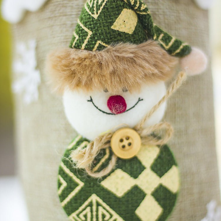 Christmas Decorations Christmas Wine Bottle Socks - Whimsy Print